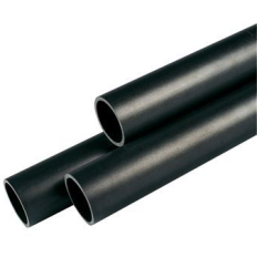 PALO PER LAMPIONI IN PVC NERO Ø CM 60 H CM 180