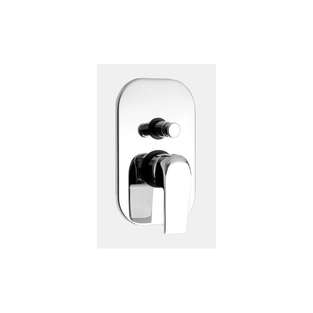 MISCELATORE C100 PIASTRA-LEVA 2 USCITE DEVIATORE AUTOMATICO DOCCIA INCASSO CROMO FRAMO MISCELATORE C100 PIASTRA-LEVA 2 USCITE DEVIATORE AUTOMATICO DOCCIA INCASSO CROMO FRAMO