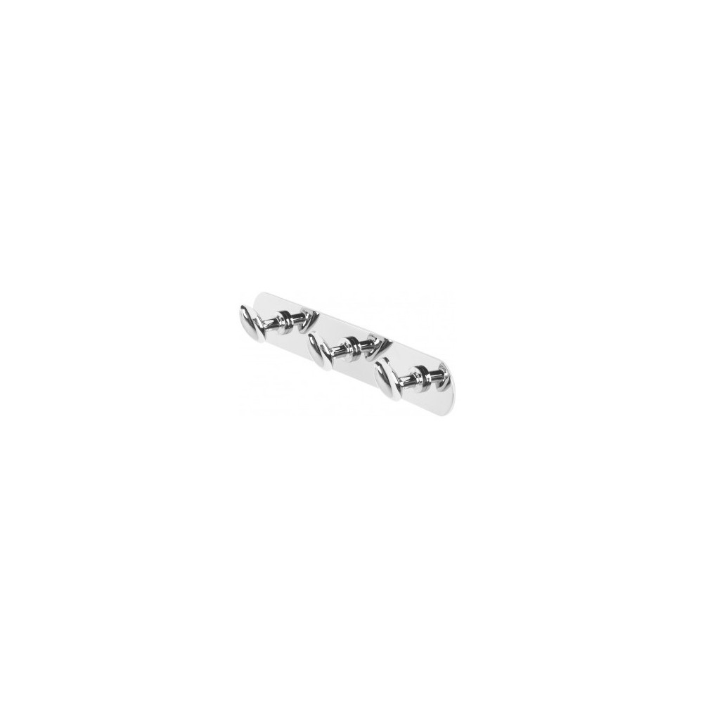 ACCESSORI BAGNO LINEA FACILE APPENDINO 3 GANCI IN ACCIAIO CROMO ACCESSORI BAGNO LINEA FACILE APPENDINO 3 GANCI IN ACCIAIO CROMO