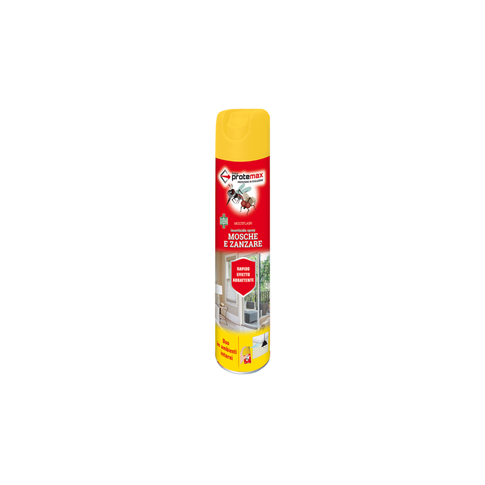 INSETTICIDA MOSCHE E ZANZARE SPRAY 500 ML PROTEMAX INSETTICIDA MOSCHE E ZANZARE SPRAY 500 ML PROTEMAX
