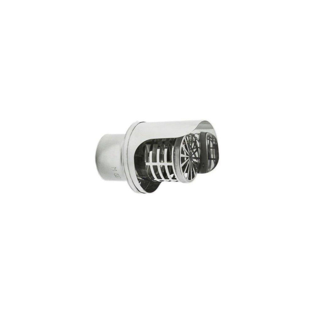 FUMAIOLO ORIZZONTALE A GRIGLIA INOX Ø FUMAIOLO ORIZZONTALE A GRIGLIA INOX Ø