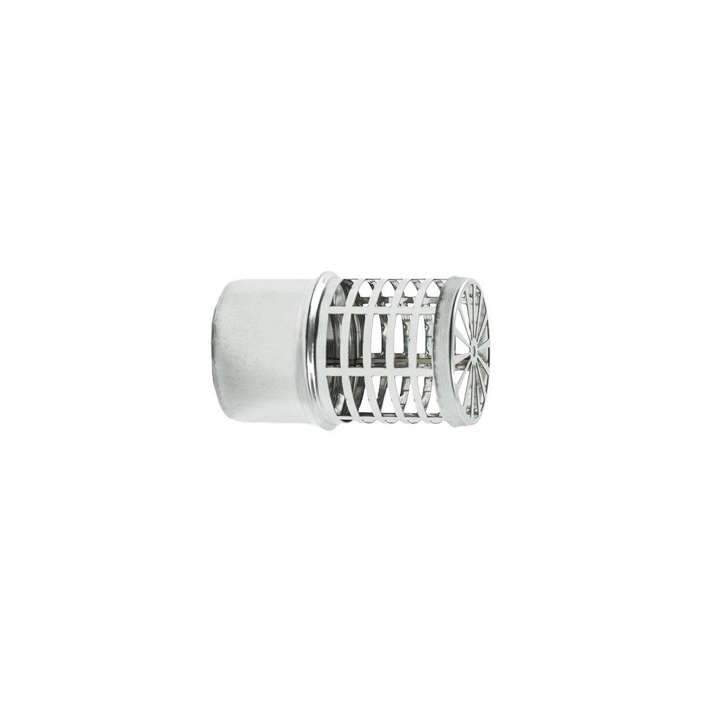 FUMAIOLO ORIZZONTALE TERNALE INOX SCARICO PELLET Ø CM 8 FUMAIOLO ORIZZONTALE TERNALE INOX SCARICO PELLET Ø CM 8