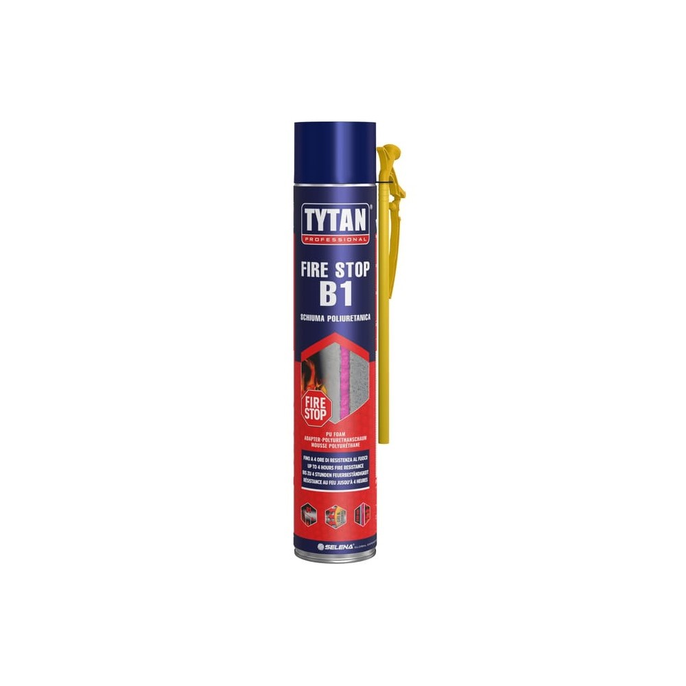 SCHIUMA ANTIFUOCO B1-EI 240 CERTIFICATA MANUALE ERGO DA ML 750 ROSA TYTAN