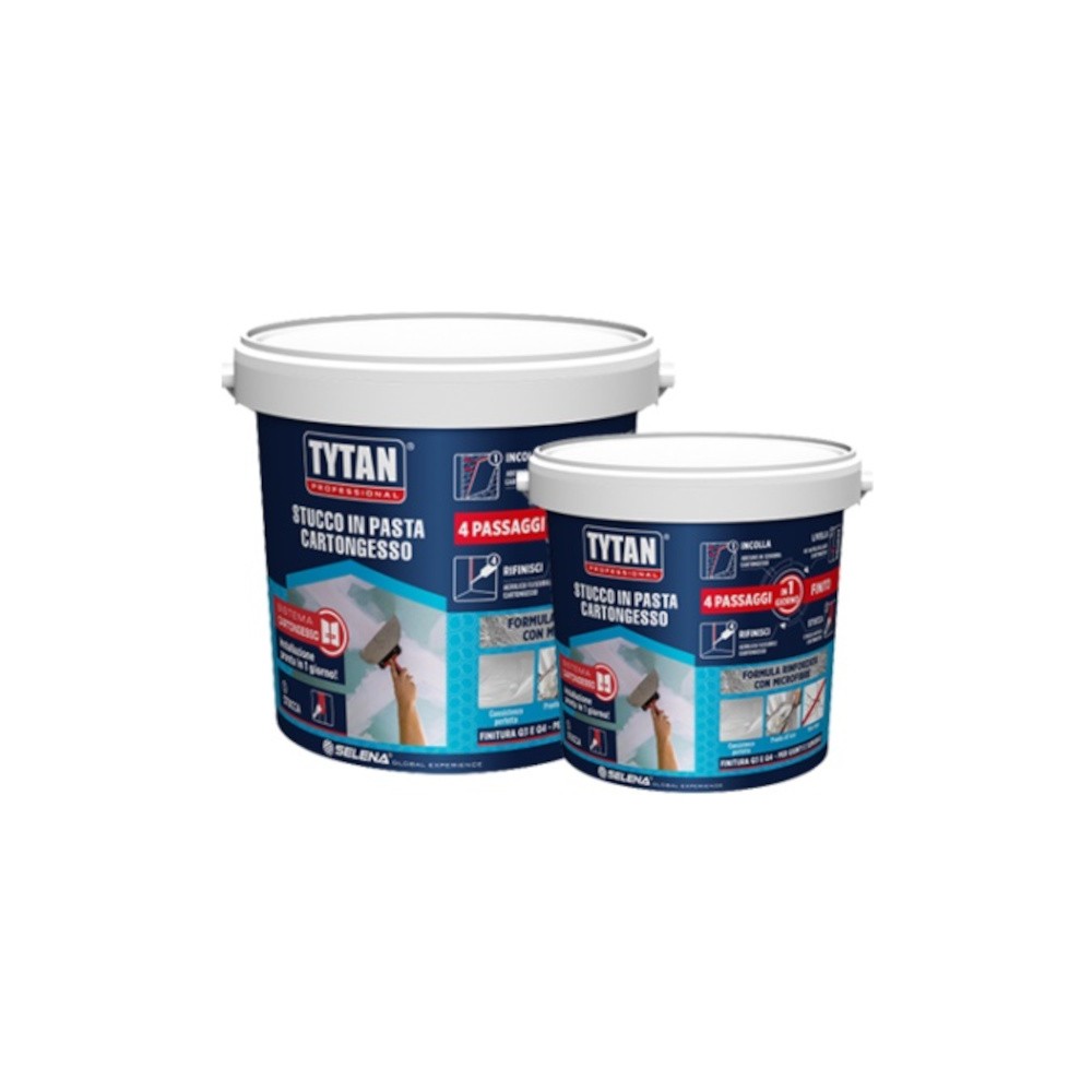 STUCCO IN PASTA PER CARTONGESSO DA KG 5 TYTAN STUCCO IN PASTA PER CARTONGESSO DA KG 5 TYTAN