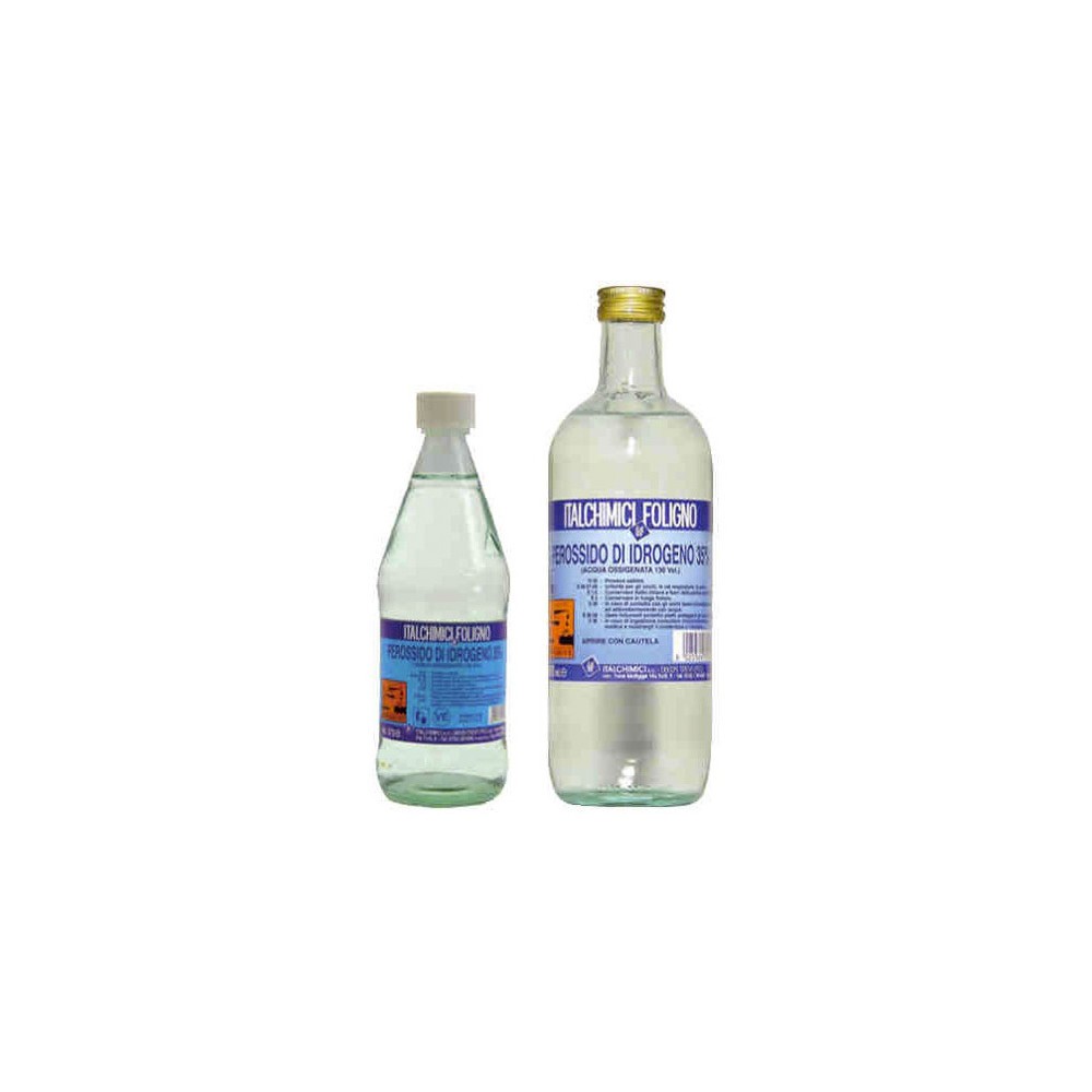 ACQUA OSSIGENATA 130 VOLUMI PEROSSIDO DI IDROGENO 35% ML 500 ITALCHIMICI ACQUA OSSIGENATA 130 VOLUMI PEROSSIDO DI IDROGENO 35% ML 500 ITALCHIMICI