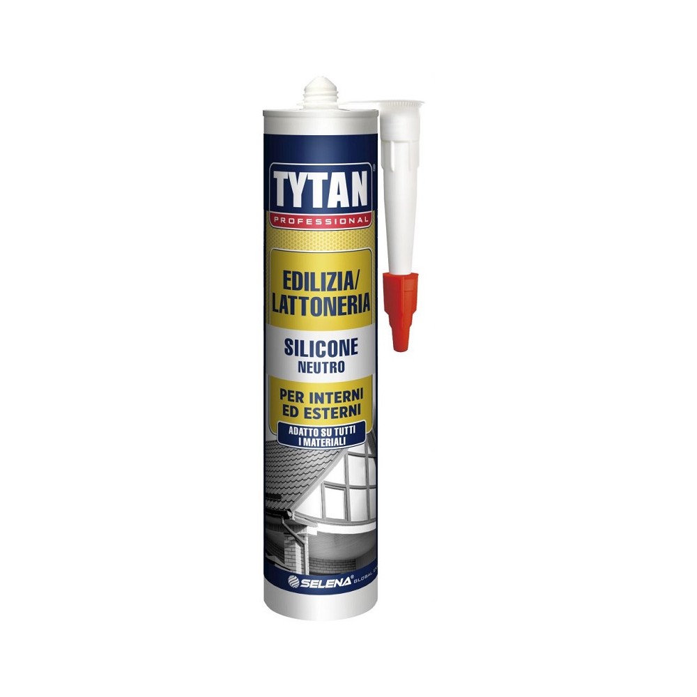 SILICONE SIGILLANTE NEUTRO EDILIZIA LATTONERIA 300 ML  TYTAN