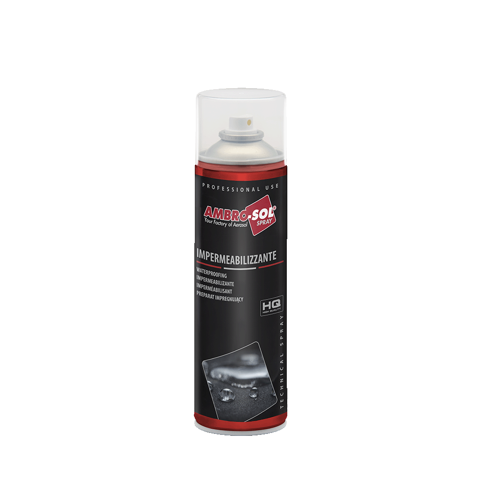 IMPERMEABILIZZANTE BOMBOLETTA SPRAY 500 ML AMBRO-SOL IMPERMEABILIZZANTE BOMBOLETTA SPRAY 500 ML AMBRO-SOL