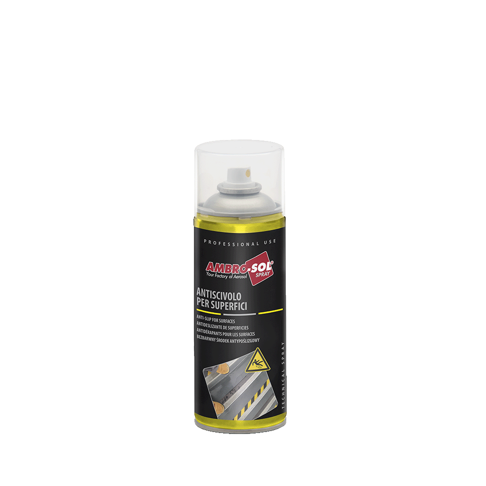 ANTISCIVOLO BOMBOLETTA SPRAY PER SUPERFICI 400 ML AMBRO-SOL ANTISCIVOLO BOMBOLETTA SPRAY PER SUPERFICI 400 ML AMBRO-SOL