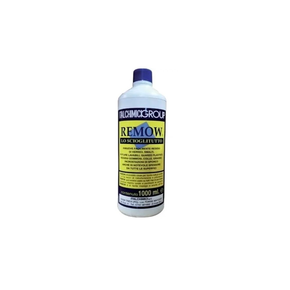 DETERGENTE REMOW IL RIMUOVITUTTO ML 1000 ITALCHIMICI DETERGENTE REMOW IL RIMUOVITUTTO ML 1000 ITALCHIMICI