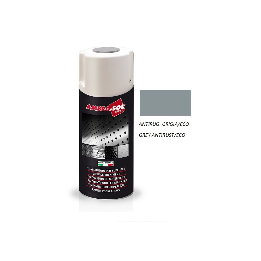 SMALTO BOMBOLETTA SPRAY ANTIRUGGINE ML 400 AMBRO-SOL SMALTO BOMBOLETTA SPRAY ANTIRUGGINE ML 400 AMBRO-SOL