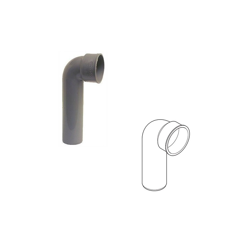 CURVA TECNICA INNESTO IN POLIPROPILENE 50 A 40