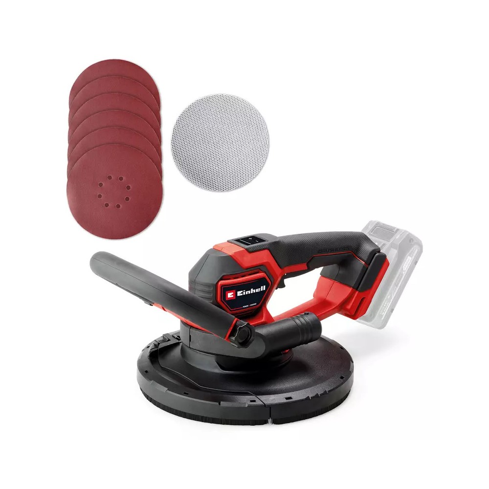 LEVIGATRICE MURI E SOFFITTI BATTERIA TC-DWS 18/225 SOLO MACCHINA VOLT 18 X-CHANGE EINHELL