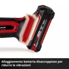 UTENSILI MULTIFUNZIONE A BATTERIA TC-MG 18 LI VOLT 18 SOLO CORPO MACCHINA VOLT 18 X-CHANGE EINHELL