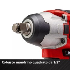 AVVITATORE IMPULSI BATTERIA IMPAXXO 18 VOLT 18X-CHANGEEINHELL