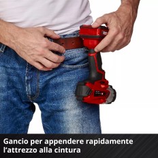 AVVITATORE IMPULSI BATTERIA TE-CI 18/1 LI SOLO MACCHINA VOLT 18 X-CHANGE EINHELL