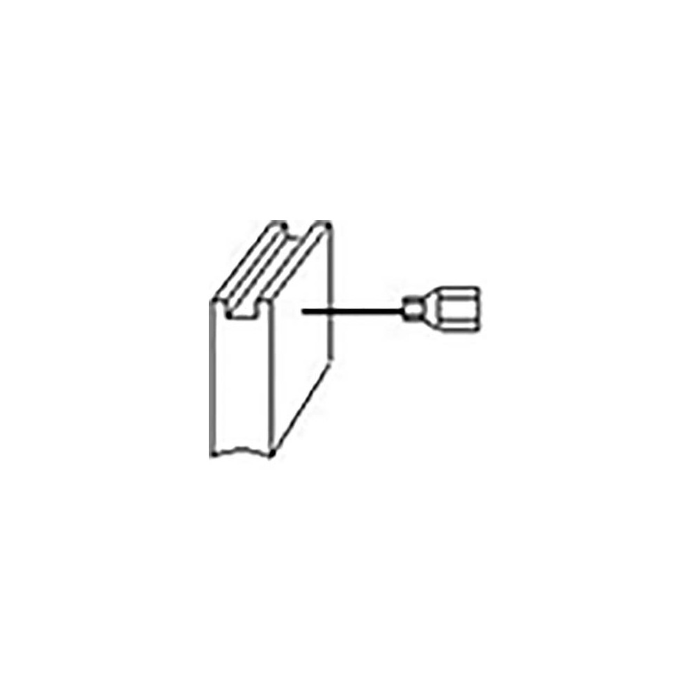 CARBONCINO RICAMBIO SPAZZOLA Z1152 MM 5 X 10 ALTEZZA MM 7 CONFEZIONE 2 PEZZI COMPATIBILE BOSCH