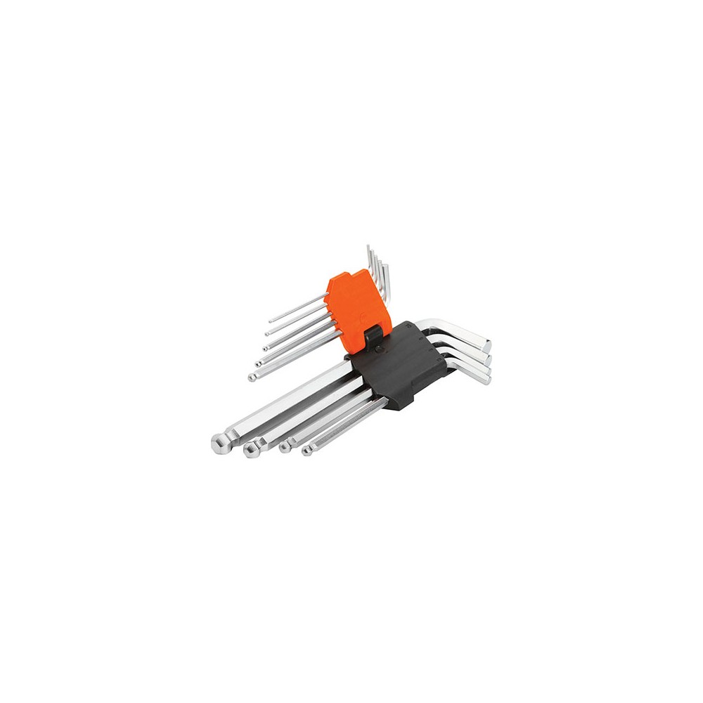 CHIAVI MASCHIO ESAGONALI BALL POINT PEZZI 9 LUNGHE CHIAVI MASCHIO ESAGONALI BALL POINT PEZZI 9 LUNGHE
