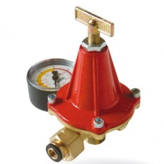 RIDUTTORE GAS ALTA PRESSIONE CON MANIGLIA GPL 12 KG MONDIAL