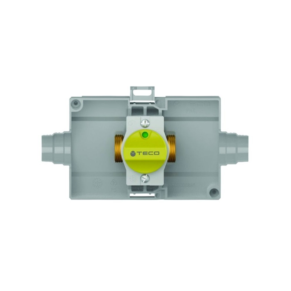 RUBINETTO GAS SFERA INCASSO K2 Ø 3/4