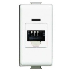 PRESA MATIX TICINO RETI LAN RJ45 110IDC UTP CAT5E AM5962C5E
