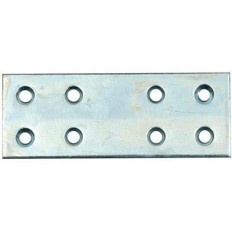 LASTRINE ZINCATE DRITTE PIANE 8 FORI CONFEZIONE 10 PEZZI SPESSORE MM 2.0