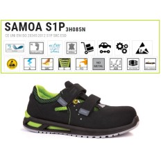 SCARPE ANTINFORTUNISTICHE SANDALO SAMOA S1P TESSUTO MICRO-TECH BASSE GIASCO
