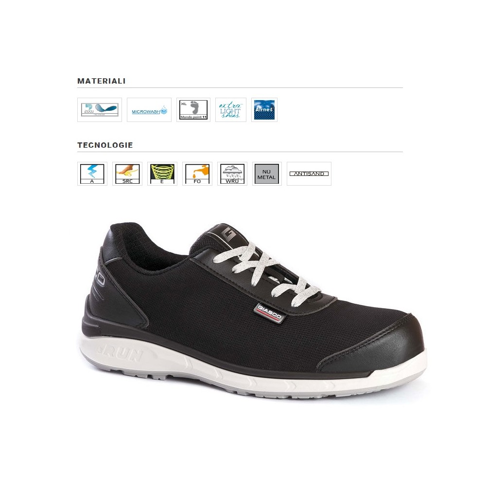 SCARPE ANTINFORTUNISTICHE SHAMAL BASSE S3 TESSUTO ESTERNO TECNICO IN MICROWASH GIASCO SCARPE ANTINFORTUNISTICHE SHAMAL BASSE S3 TESSUTO ESTERNO TECNICO IN MICROWASH GIASCO