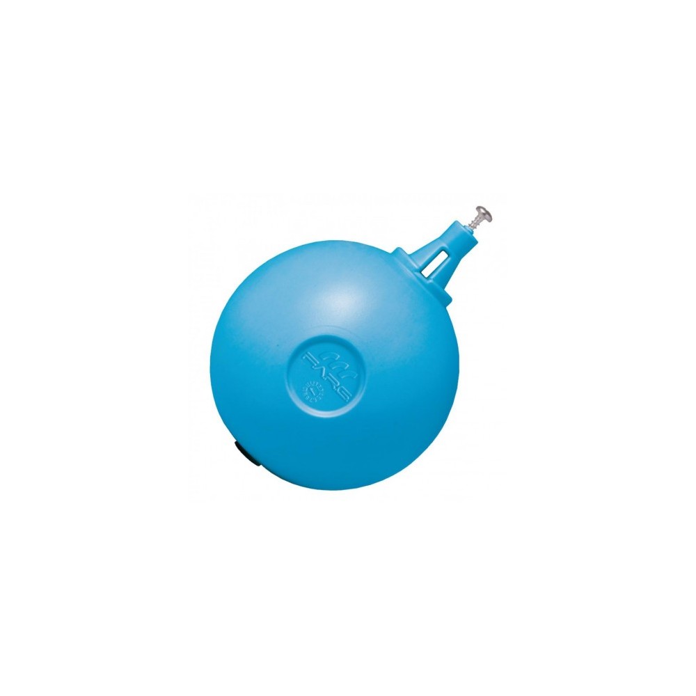 SFERA PLASTICA X GALLEGGIANTI ATTACCO PIATTO A VITE