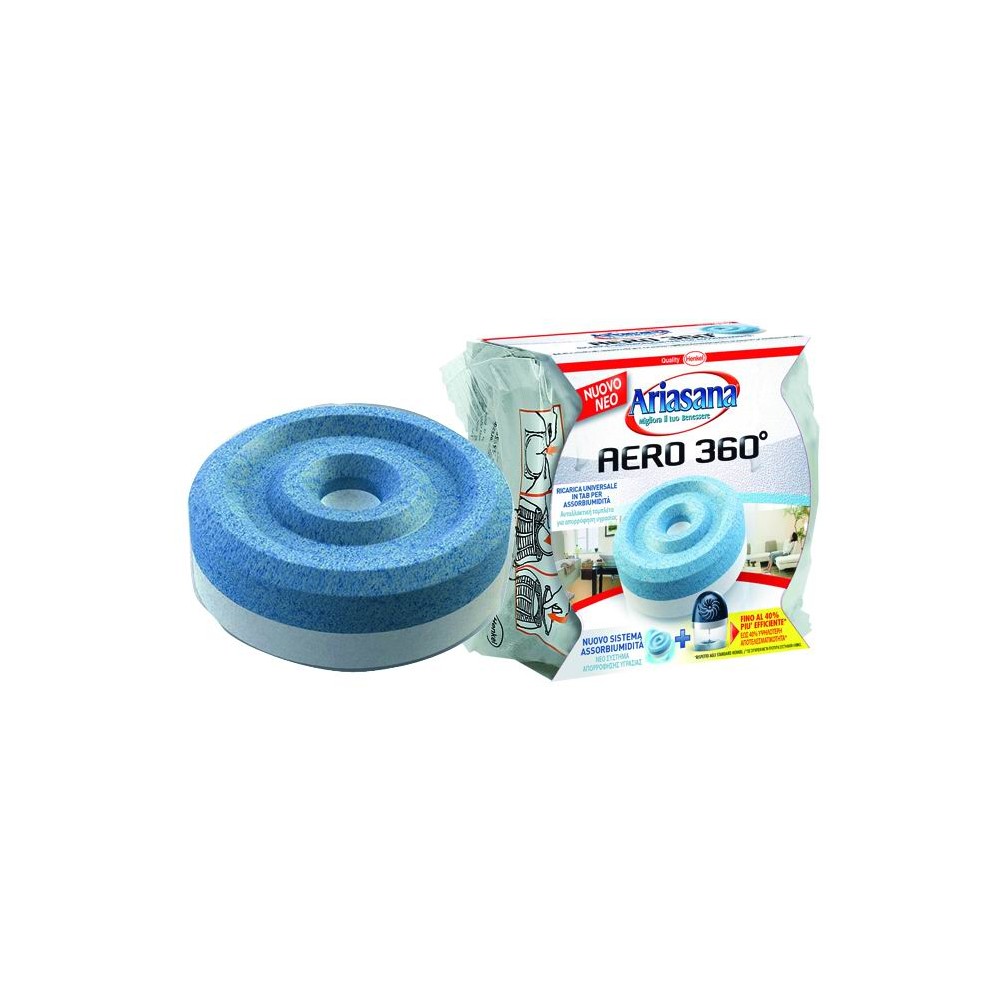 ARIASANA TAB RICARICA AERO 360 INODORE 3 DA GR 450 ARIASANA TAB RICARICA AERO 360 INODORE 3 DA GR 450