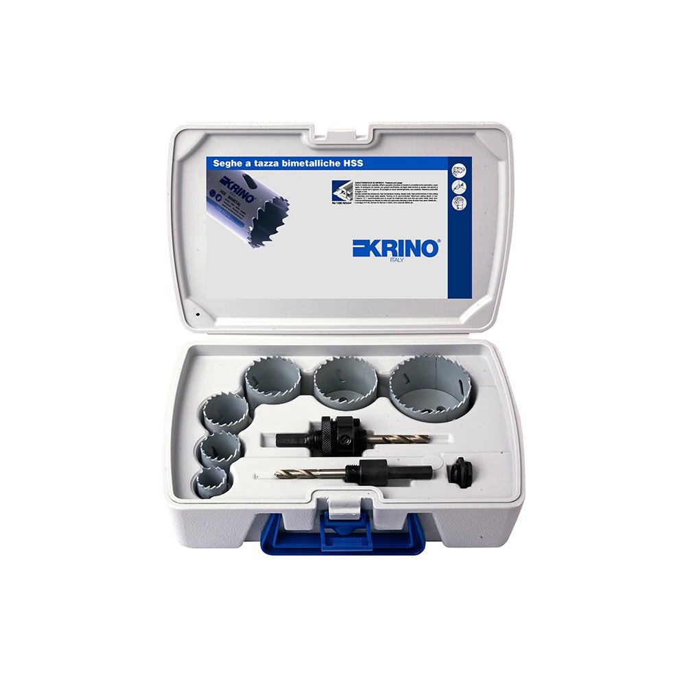 SEGHE TAZZA BIMETALLICHE M3/1 22-64 SERIE 6 PEZZI KRINO SEGHE TAZZA BIMETALLICHE M3/1 22-64 SERIE 6 PEZZI KRINO
