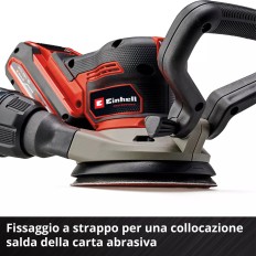 LEVIGATRICE ORBITALE BATTERIA TP-RS 18/32 LI SOLO MACCHINA VOLT 18 X-CHANGE EINHELL