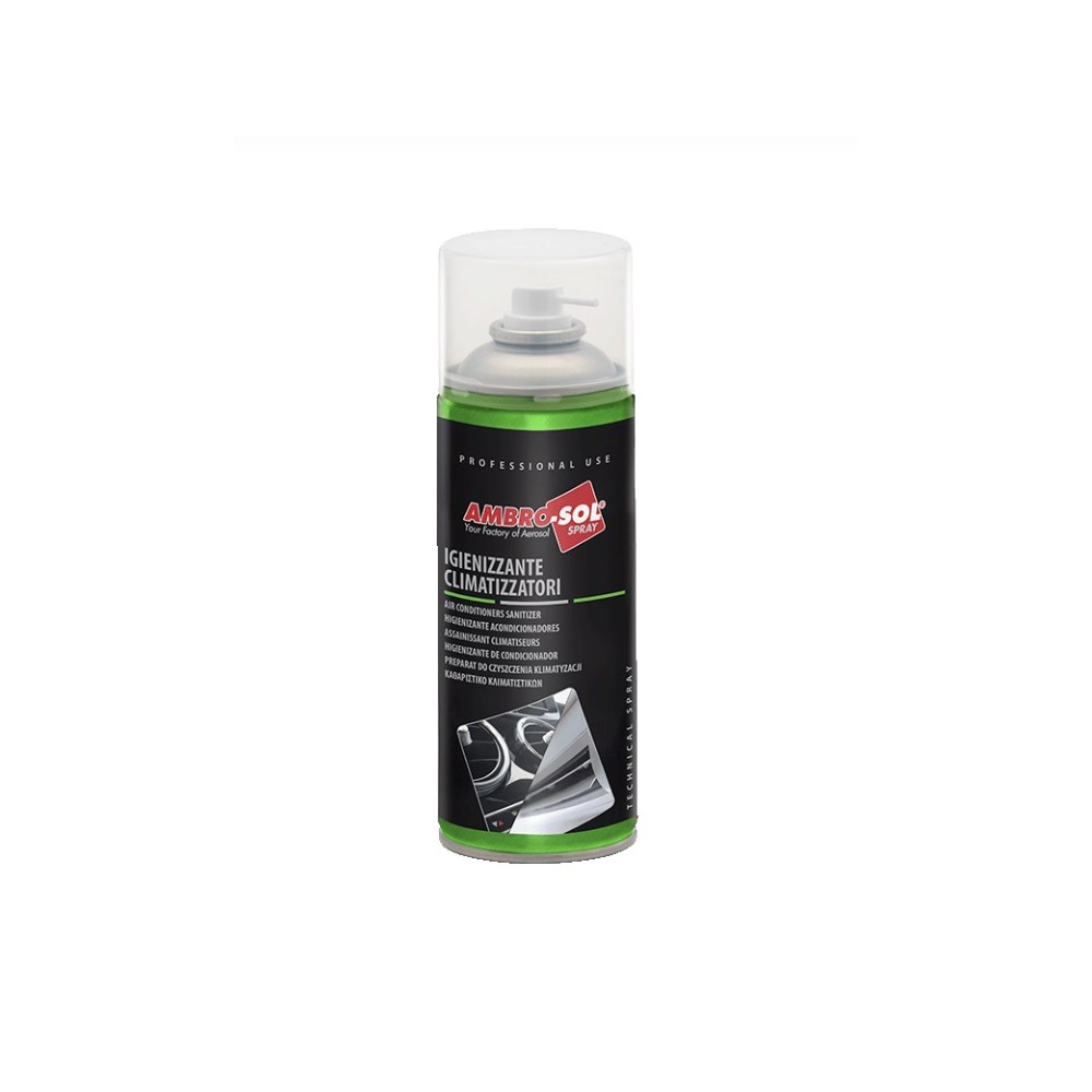IGIENIZZANTE CLIMATIZZATORI BOMBOLETTA SPRAY 400 MLAMBRO-SOL IGIENIZZANTE CLIMATIZZATORI BOMBOLETTA SPRAY 400 MLAMBRO-SOL