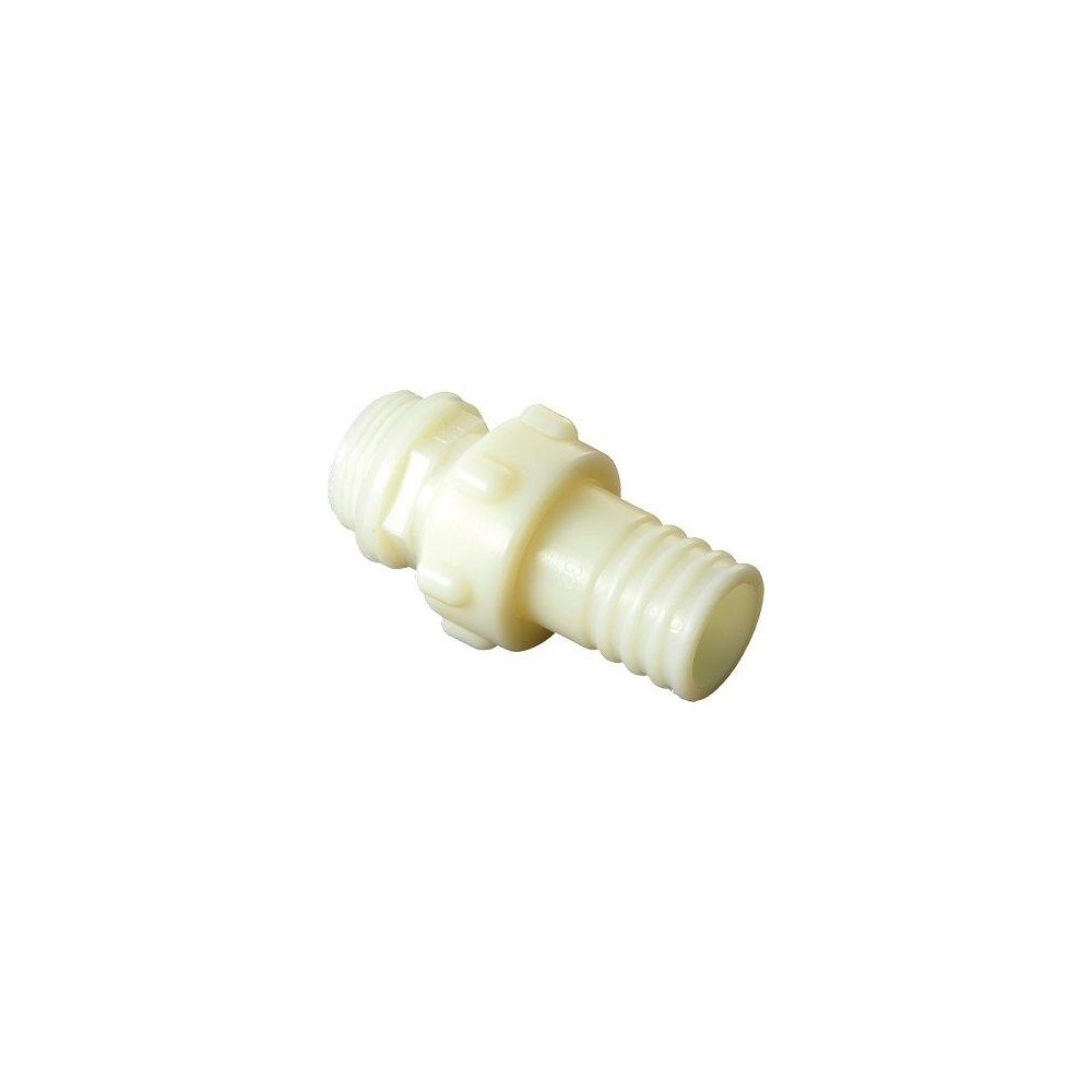 RACCORDO PORTAGOMMA NYLON DRITTO FILETTATO MASCHIO 3 PZ RACCORDO PORTAGOMMA NYLON DRITTO FILETTATO MASCHIO 3 PZ
