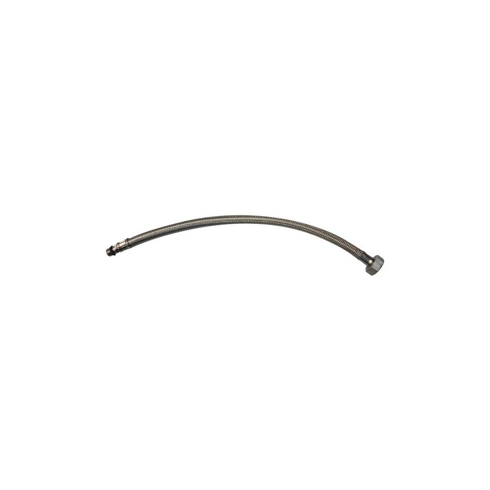 FLESSIBILE PER MISCELATORE A TRECCIA ESTERNA IN ACCIAIO INOX MASCHIO/FEMMINA