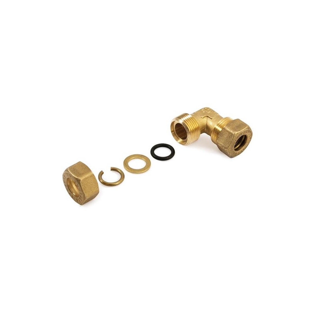 GOMITO BICONO BRONZO DOPPIO