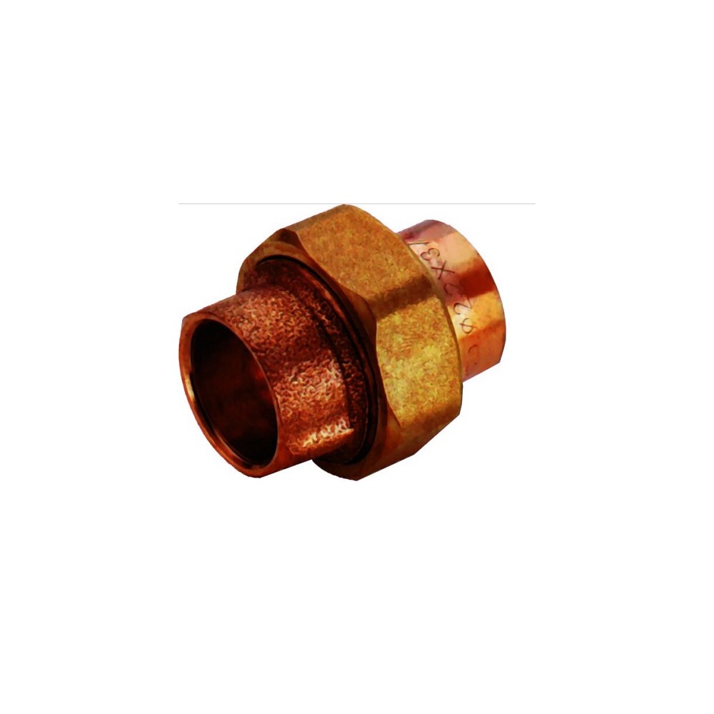 RACCORDO BOCCHETTONE 3 PEZZI A SALDARE IN BRONZO FEMMINA FEMMINA RACCORDO BOCCHETTONE 3 PEZZI A SALDARE IN BRONZO FEMMINA FEMMINA
