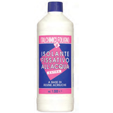 ISOLANTE FISSATIVO TRASPARENTE ALL'ACQUA  ITALCHIMICI