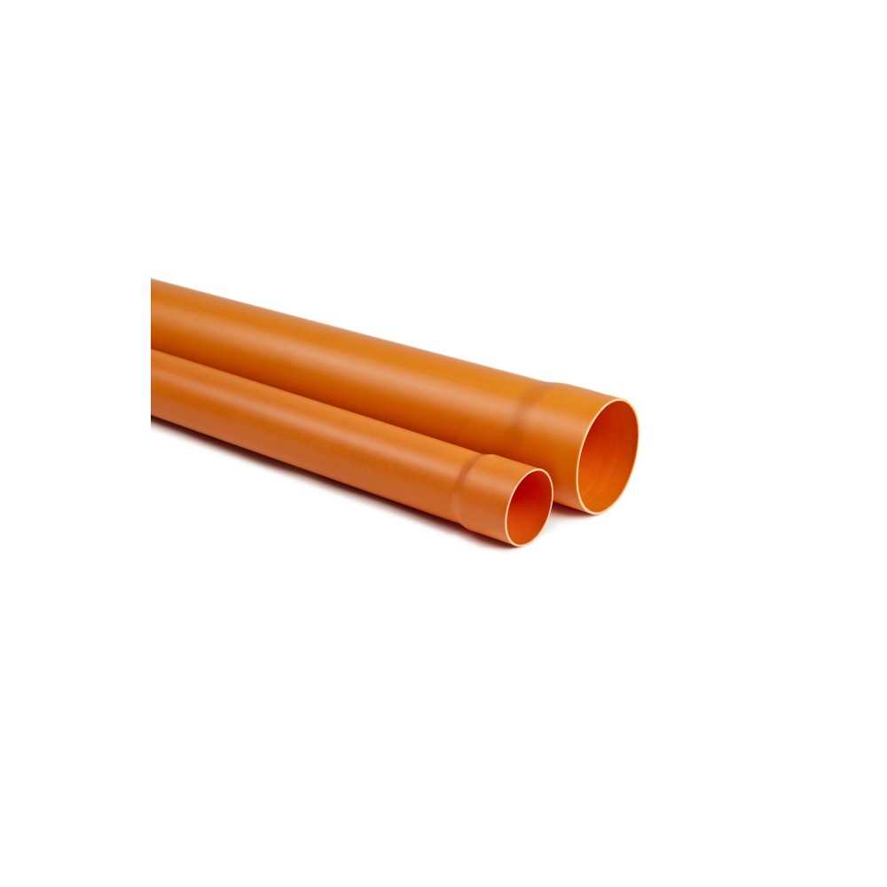 TUBO ARANCIO IN PVC