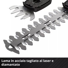 RASAERBA SIEPI ERBA CESPUGLI BATTERIA GE-CG 18/100 LI SOLO MACCHINA VOLT 18 X-CHANGE EINHELL