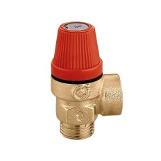 VALVOLA SICUREZZA MASCHIO FEMMINA  CALEFFI