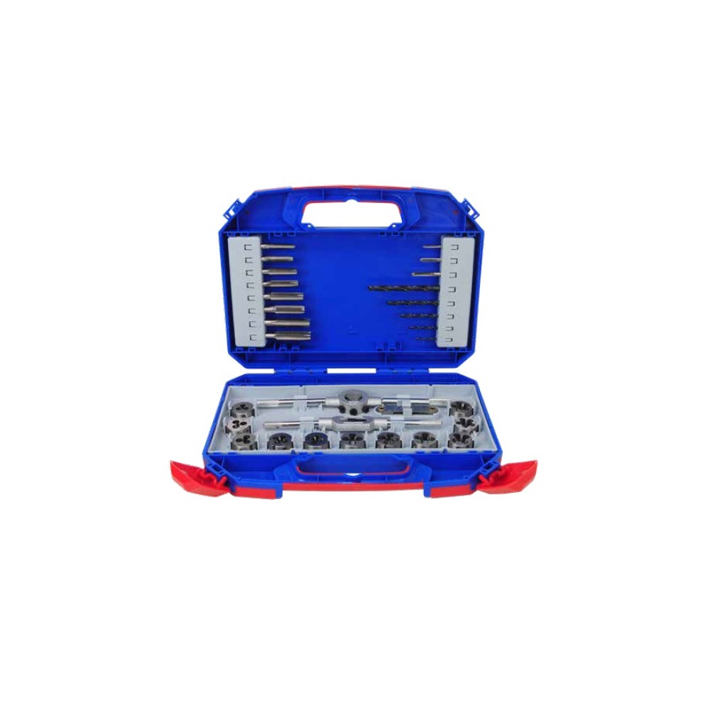 ASSORTIMENTI A FILETTARE 30PZ 11 PASSI IN VALIGETTA DI PLASTICA RIGIDA KRINO ASSORTIMENTI A FILETTARE 30PZ 11 PASSI IN VALIGETTA DI PLASTICA RIGIDA KRINO