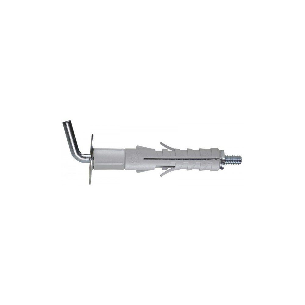 TASSELLO LEGGERO PROLUNGATO CON GANCIO CORTO CONFEZIONE 10 PEZZI MM 12 Ø X 55 TASSELLO LEGGERO PROLUNGATO CON GANCIO CORTO CONFEZIONE 10 PEZZI MM 12 Ø X 55