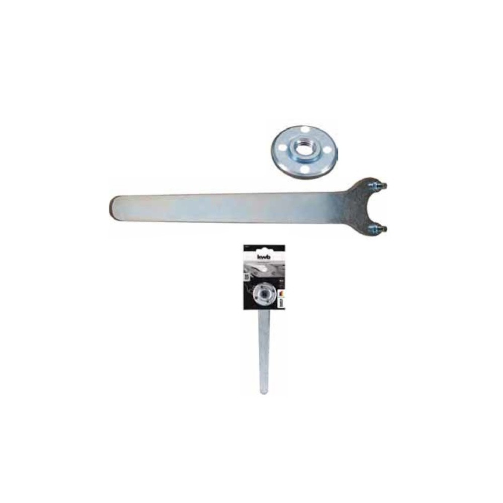 CHIAVE A DUE FORI PER SMERIGLIATRICE CON GHIERA KWB CHIAVE A DUE FORI PER SMERIGLIATRICE CON GHIERA KWB