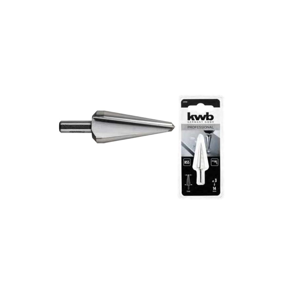 SVASATORE PER METALLO HSS 5 TAGLIENTI KWB SVASATORE PER METALLO HSS 5 TAGLIENTI KWB