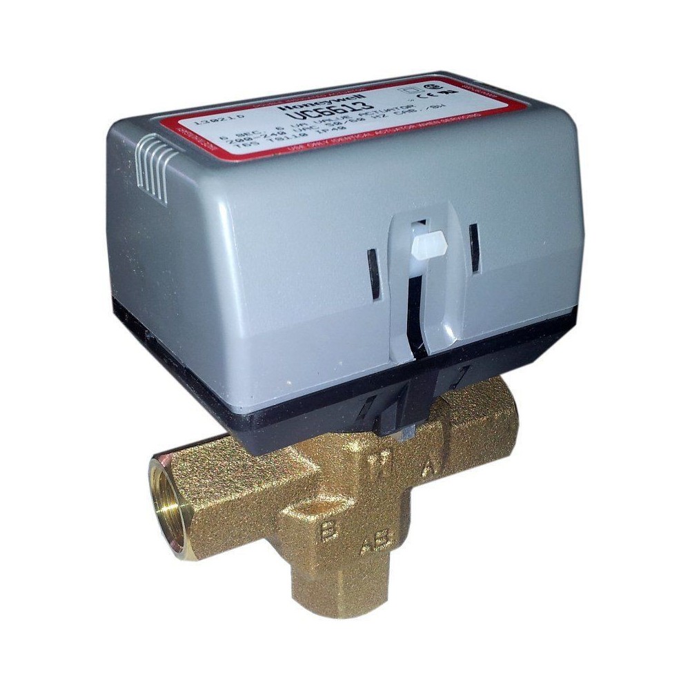 VALVOLA ZONA MOTORORIZZATA A 3 VIE UNIDIRIREZIONALE Ø