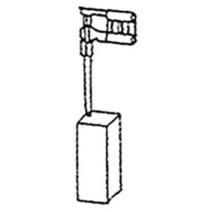 CARBONCINO RICAMBIO SPAZZOLA MM 6 X 10 ALTEZZA MM 24 BD DEWALT CONFEZIONE 2 PEZZI COMPATIBILE DEWALT