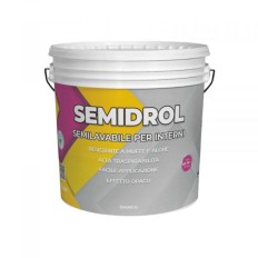 IDROPITTURA SEMIDROL MURALE TRASPIRANTE BIANCO