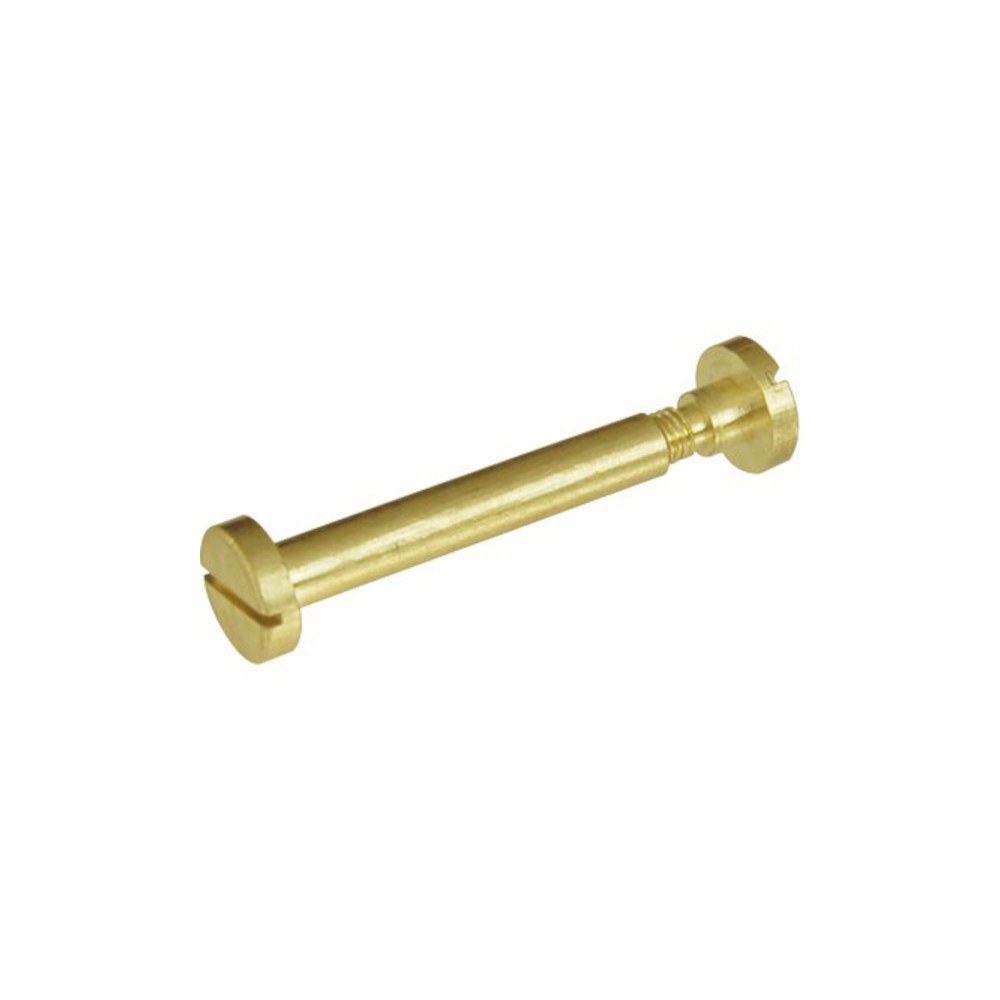 VITE GIUNZIONE MOBILI OTTONE ORO LUCIDO CONFEZIONE 4 PEZZI