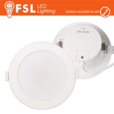 FARETTO INCASSO BIANCO LED TONDO 3WHITE 220-240V  FSL