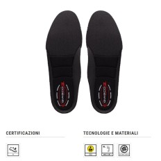 SOLETTA COMFORT SOTTOPIEDE ANATOMICO E ANTISTATICO GIASCO